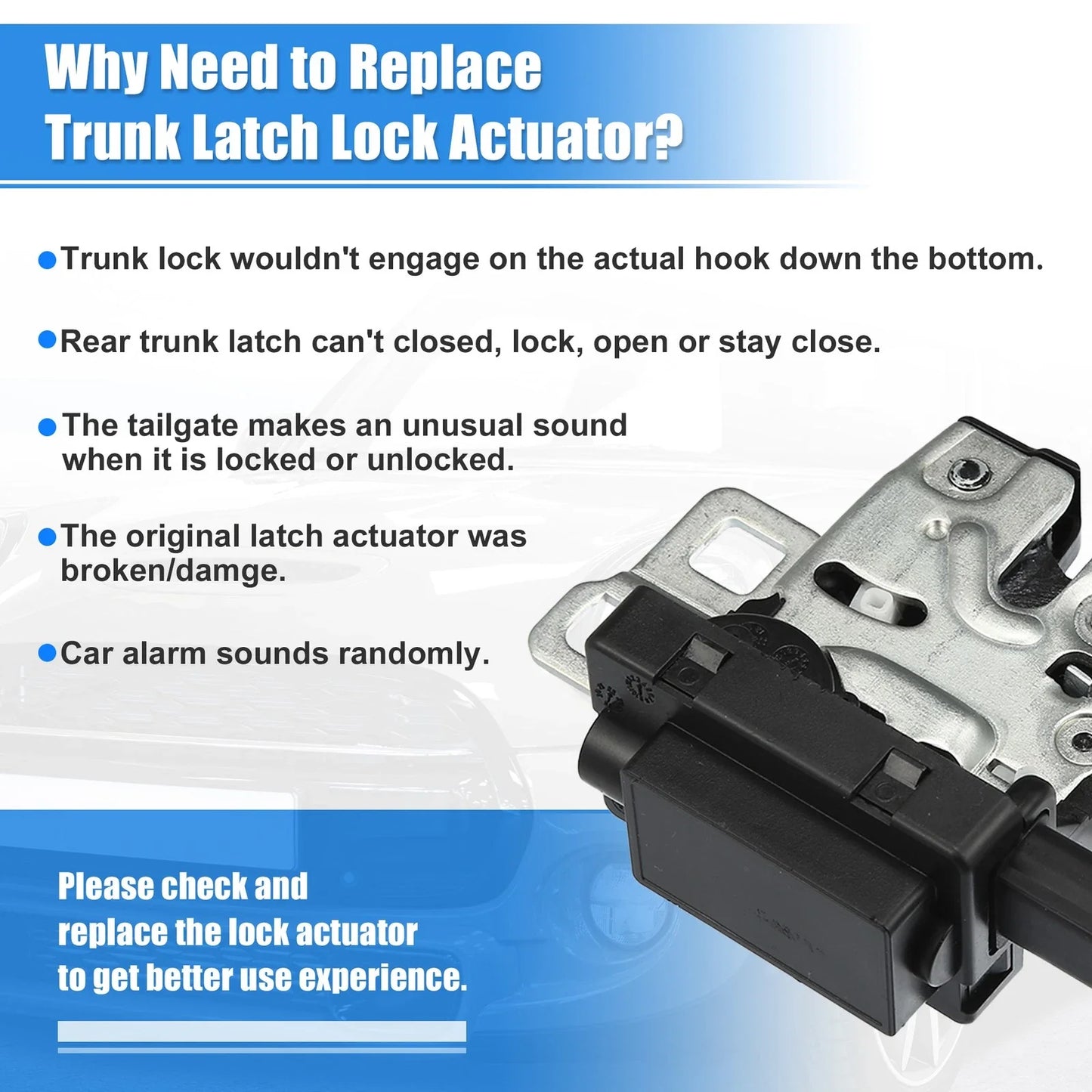 Trunk Latch Lock Actuator Motor for BMW Mini Cooper R50 R53 R56 R59