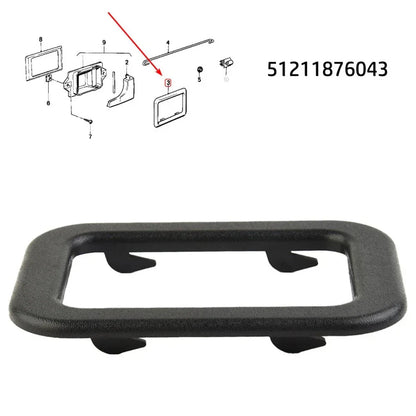 Interior Door Handle Trim Bezel for BMW E30 E28 E23 E24 3 5 7 Series (1982-1994)