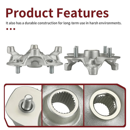 2 x Front Hubs for Yamaha Grizzly Kodiak 450/550/700