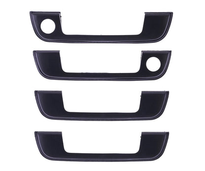 4pc Set Left + Right Outer Door Handle Cover Black for BMW E36 E34 (1988–1999)