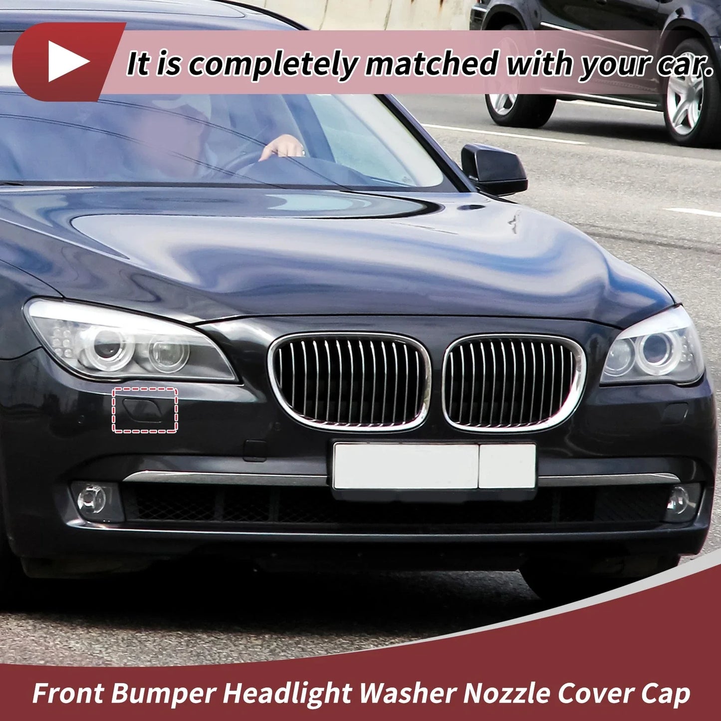 Front Right Washer Nozzle Cover for BMW 740i (2013 - 2015)