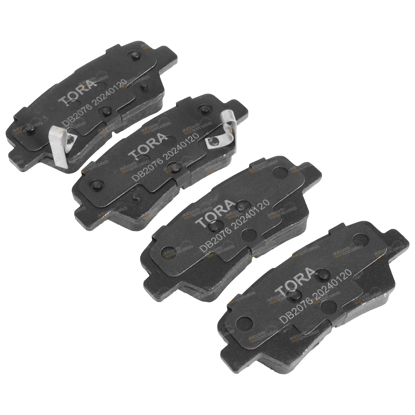 Rear Disc Brake Pads Set for Kia Rio UB (2011 - 2017)