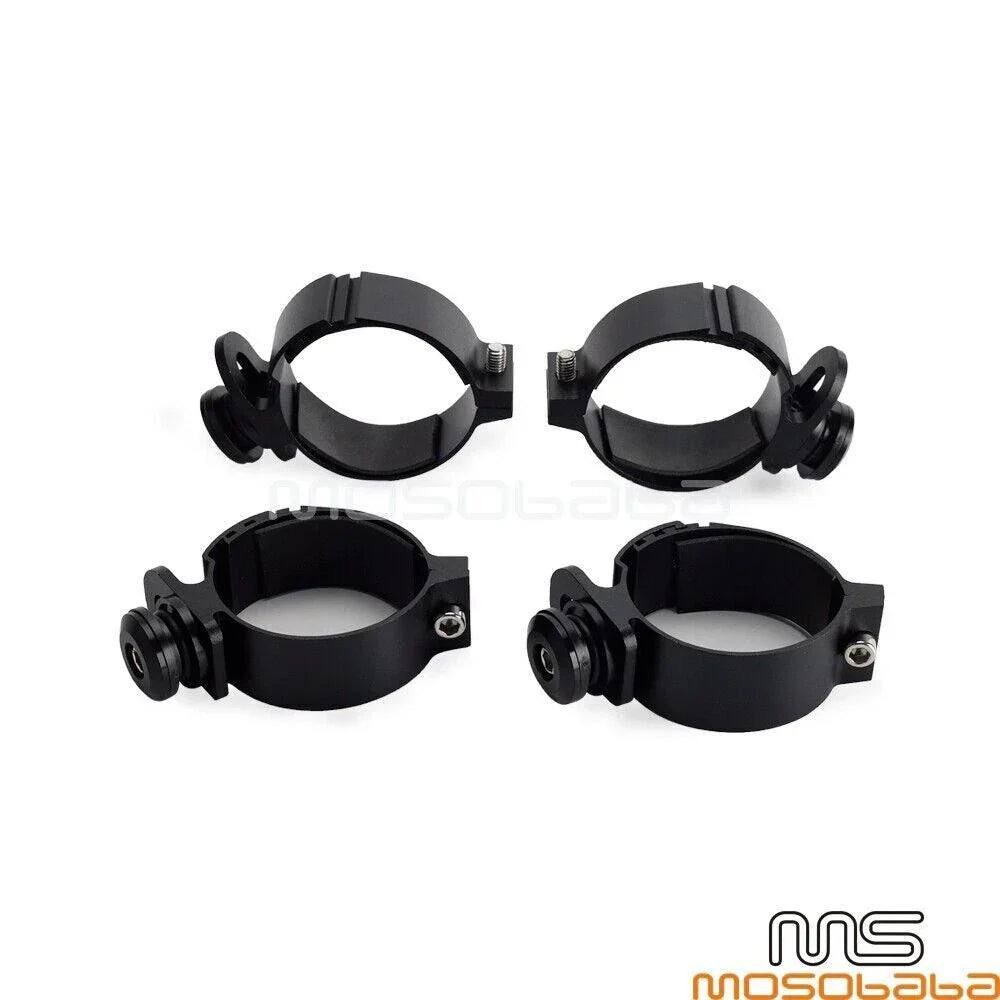Front Fairing Windshield 48-55mm Fork Mount Clamp for Harley Dyna FXLR (2006-2023)