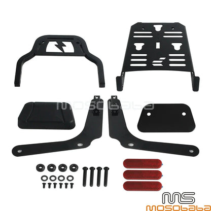 Rear Passenger Backrests w/Luggage for Softail Heritage Classic FLHCS FLHC (2018-2023)