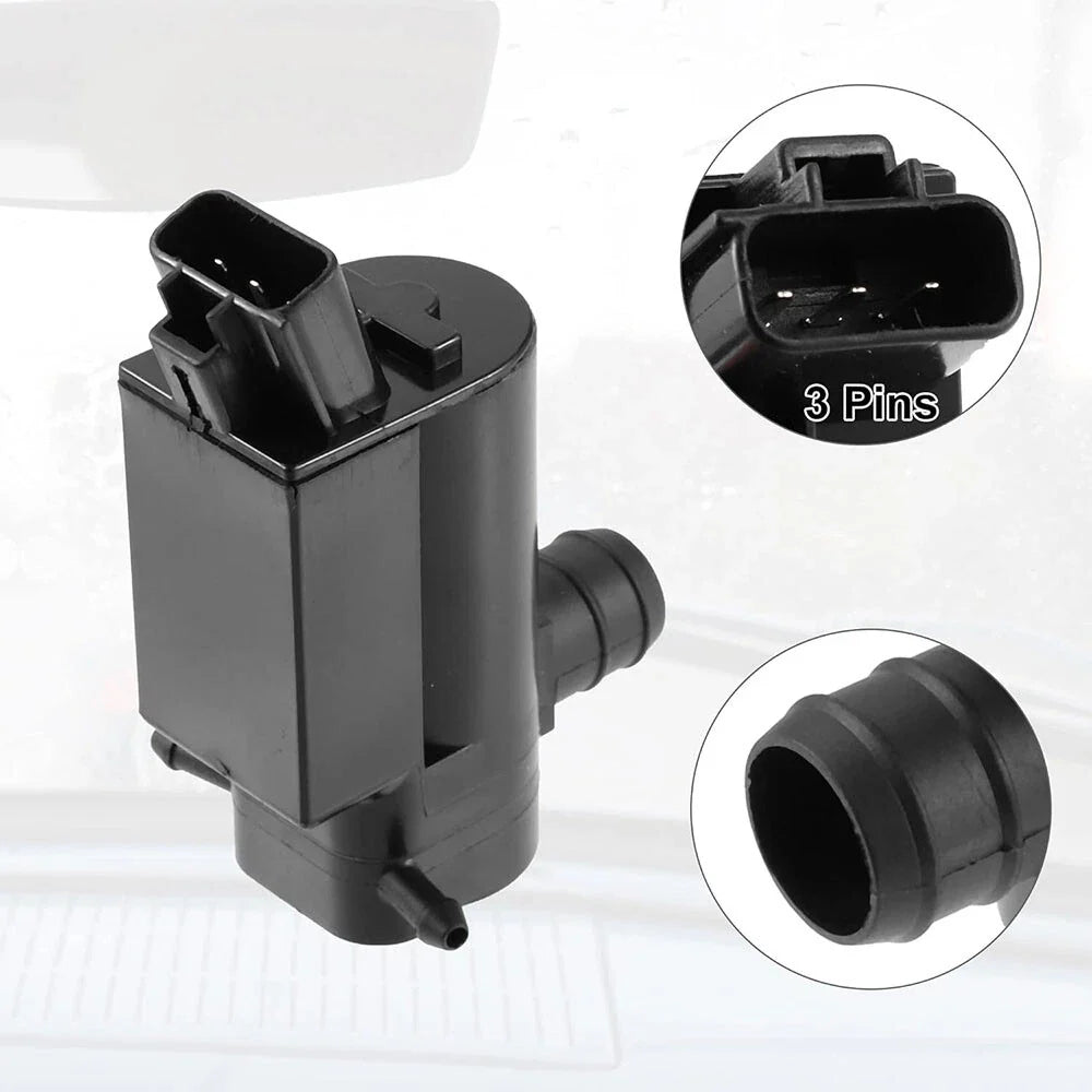 Windshield Washer Pump With Rubber Grommet for Toyota Corolla/Lexus (2003–2023)