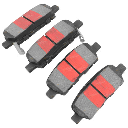 Rear Disc Brake Pads Set for Nissan 350Z Z33 3.5L VQ35DE VQ35HR (2002-2009)