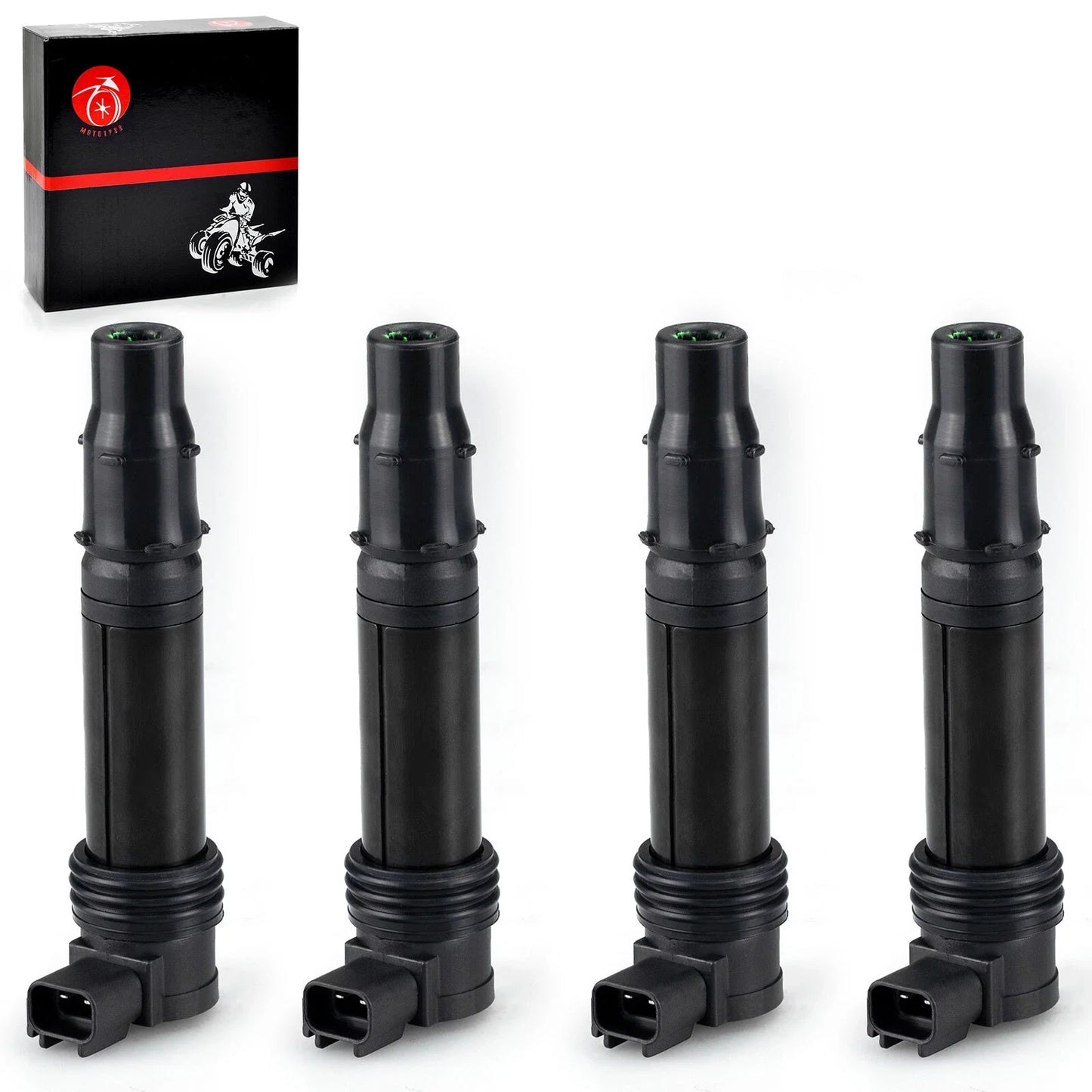 4 x Ignition Coils for Kawasaki Ninja ZX-6R (2003–2018)